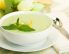 Geeiste Kartoffelsuppe mit Honigmelone