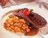 Bistecca mit Bohnen