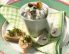 Champignon-Topfen mit Schinken