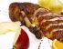 Knuspriges Gansl mit Marzipan-Bratapfel