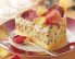 Stracciatella Torte mit kandierten Rosenblüten