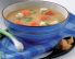 Miso-Suppe mit Tofu und Lachs