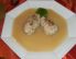 Topfennockerl mit Apfelmousse