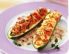 Zucchini mit zweierlei Füllung