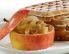 Waffeln mit Apfel-Zimt-Chutney