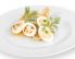 Gefüllte Eier mit Parmesankörbchen