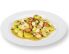 Warmer Zucchini-Erdäpfelsalat mit Frankfurter Würstel