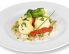 Mozzarellaknödel mit Champignonsauce