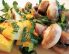 Marinierte Champignons und Zucchini