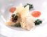 Selbst gemachte Ravioli mit Pecorino Tomaten Fülle