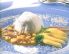 Kokosmousse mit Mangosoße