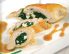 Gerolltes Putenschnitzel mit Blattspinat Schafkäse Fülle