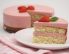 Erdbeertopfencremetorte