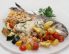 Fischplatte mit mediterranem Gemüse