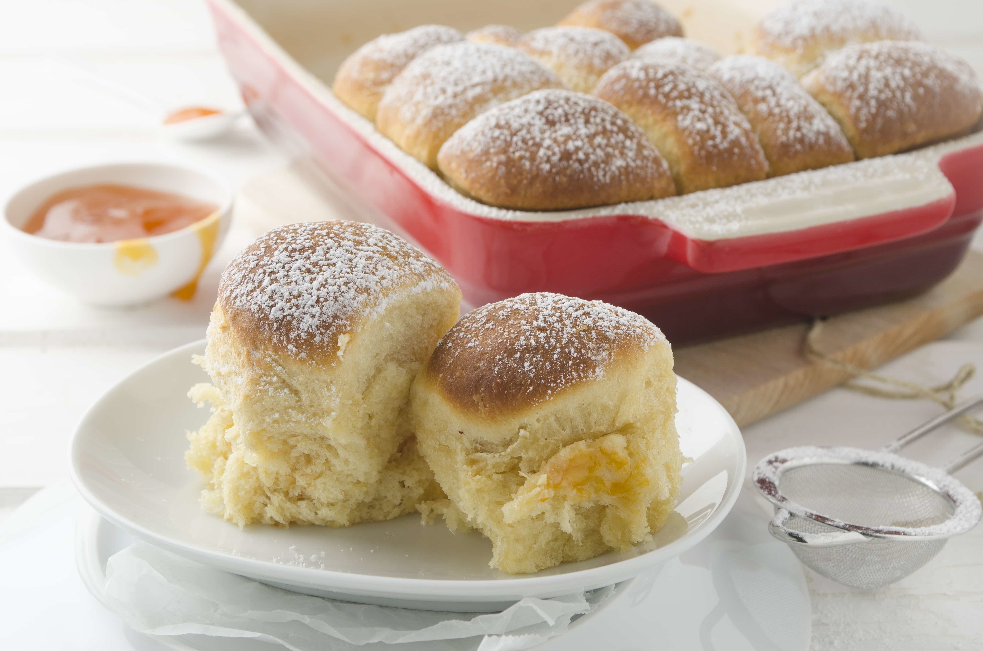 Flaumige Buchteln - süß &amp; pikant - ichkoche.ch