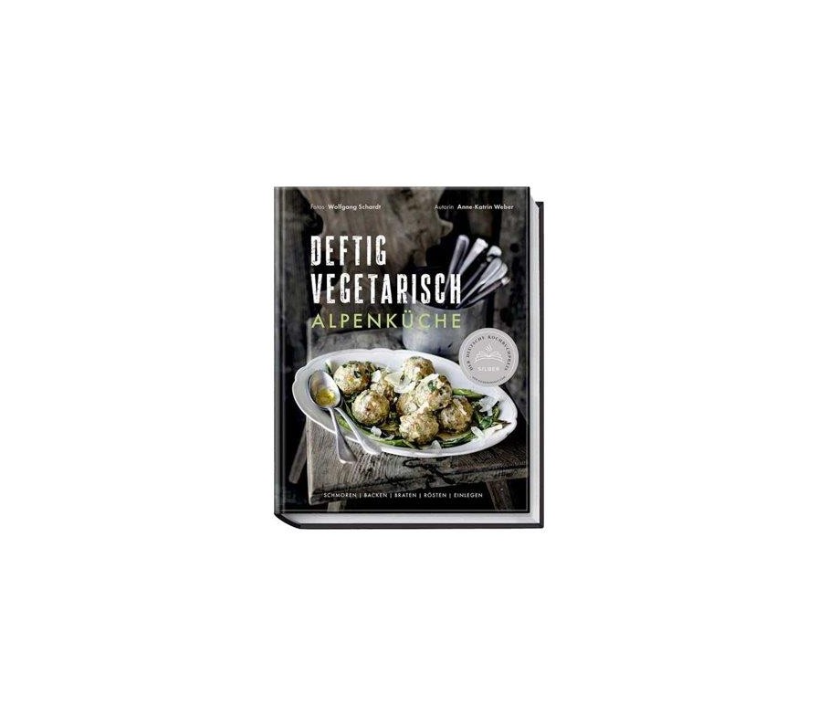 Gewinne das Buch "Deftig vegetarisch - Alpenküche"