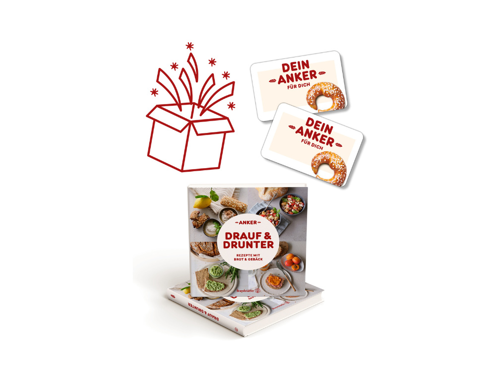 Gewinne 1 von 5 ANKER Brot-Paketen!