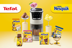 Nesquik x Tefal: Gewinne deine eigene Dolci Eismaschine!