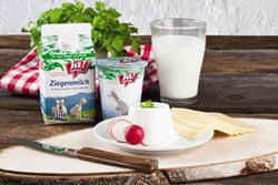 Bio-Ziegenmilchprodukte