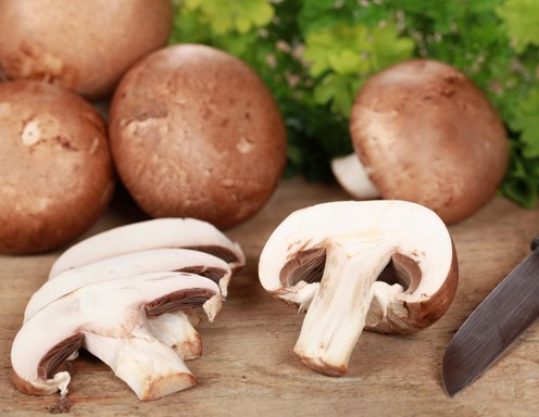 Kochen mit Champignons