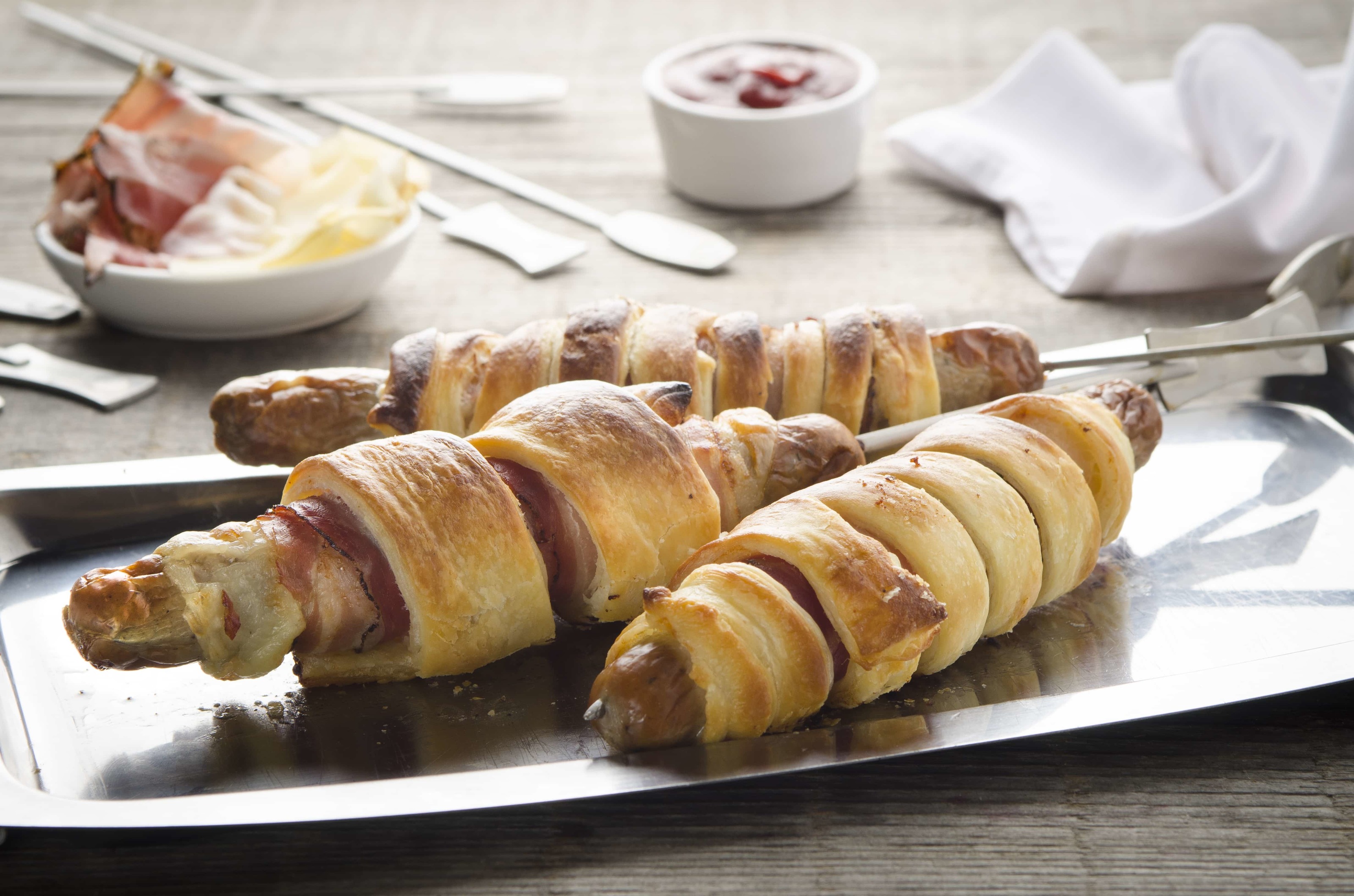 Würstel im Teigmantel - ichkoche.de