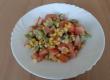 Tomaten-Avocado-Mais Salat