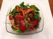 Vogerlsalat mit Tomaten und Paprika