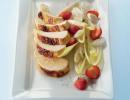 Chicorée-Hühnchen-Salat mit Erdbeeren