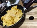 Tortillachips mit Käse überbacken