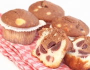 Donauwellen-Muffins