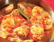 Garnelen mit Romesco-Sauce