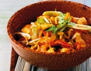 Gebratene Eiernudeln Bami Goreng