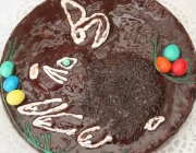 Hasen-Biskuittorte
