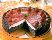 Himbeer Mohn Torte