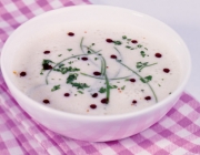 Polenta-Lauch-Suppe