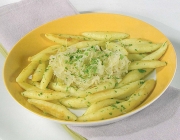 Schupfnudeln mit warmem Sauerkraut