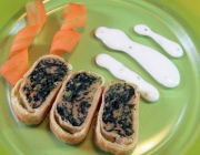 Spinatstrudel