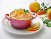 Apfel-Karotten-Aufstrich mit Buttermilch
