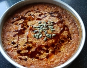 Kürbistarte mit süß-saurem Kürbis und Kürbiskernöl-Obers