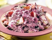 Rotkrautsalat mit Apfel