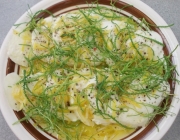 Mozzarella mit Zitrone