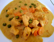 Curry-Hühnergeschnetzeltes