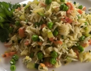 Gemüse Reis als Beilage
