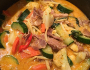 Asiatisches Rindfleisch Curry