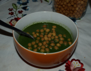 Spinatsuppe