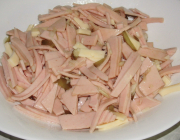 Käse-Wurstsalat