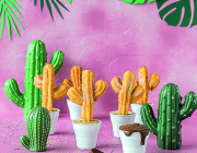 Kaktus-Churros con Chocolate