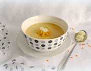 Linsen-Ingwer-Suppe