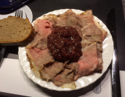 Roastbeef mit Beerenconfit