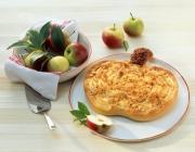 Apfel-Hefekuchen mit Streusel